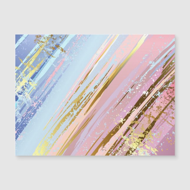 Texturerad Rosa - bakgrund Magnetisk Inbjudningskort (Framsida)