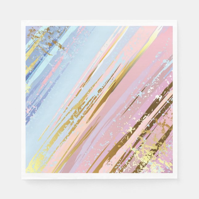 Texturerad Rosa - bakgrund Pappersservett (Framsidan)