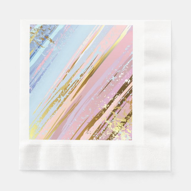 Texturerad Rosa - bakgrund Pappersservett (Framsidan)