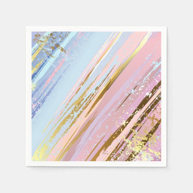 Texturerad Rosa - bakgrund Pappersservett (Framsidan)