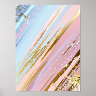 Texturerad Rosa - bakgrund Poster