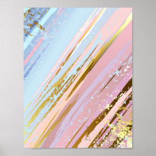 Texturerad Rosa - bakgrund Poster