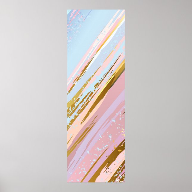Texturerad Rosa - bakgrund Poster (Framsidan)