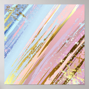 Texturerad Rosa - bakgrund Poster