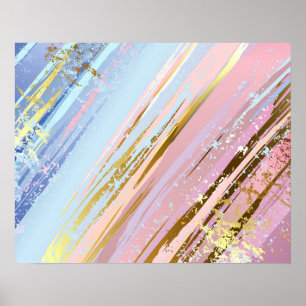 Texturerad Rosa - bakgrund Poster