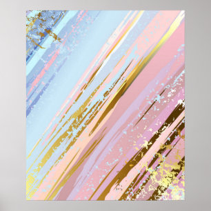 Texturerad Rosa - bakgrund Poster