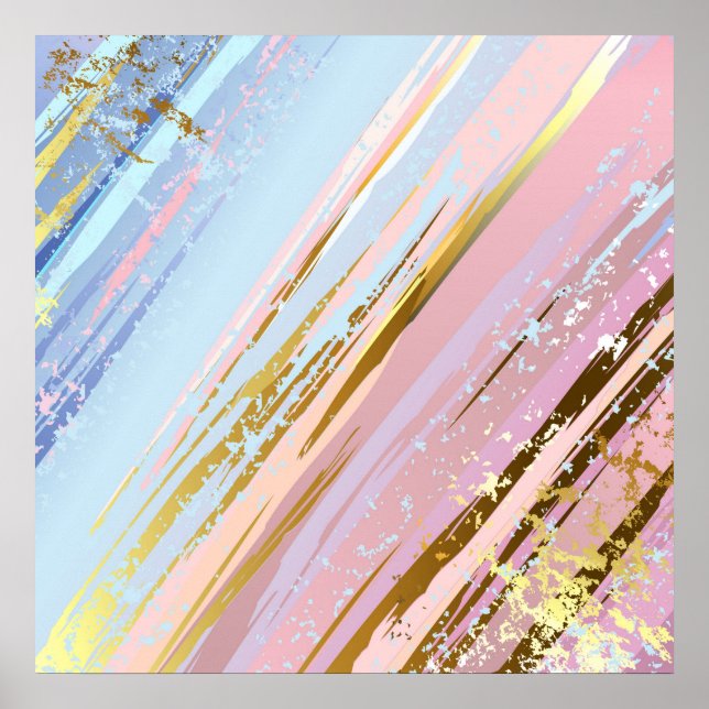 Texturerad rosa bakgrund poster (Framsidan)