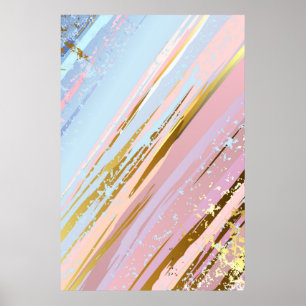 Texturerad Rosa - bakgrund Poster