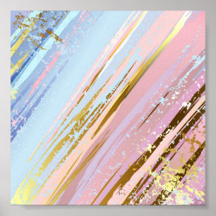 Texturerad Rosa - bakgrund Poster