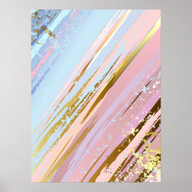 Texturerad rosa bakgrund poster (Framsidan)