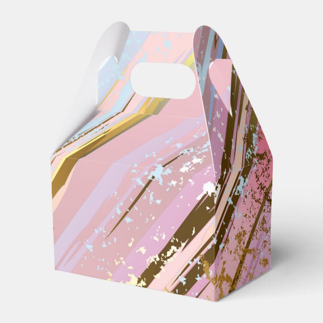 Texturerad Rosa - bakgrund Presentaskar (Framsidan Sidan)