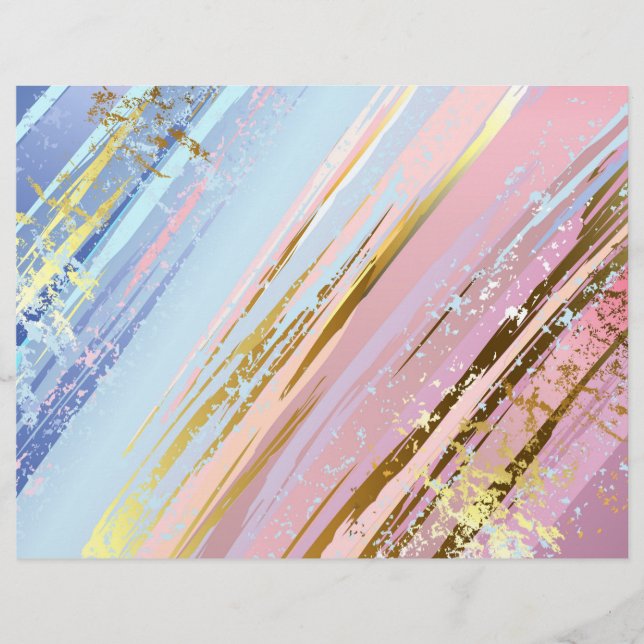 Texturerad Rosa - bakgrund Reklamblad (Framsidan)