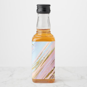 Texturerad Rosa - bakgrund Spritflaskor Etikett