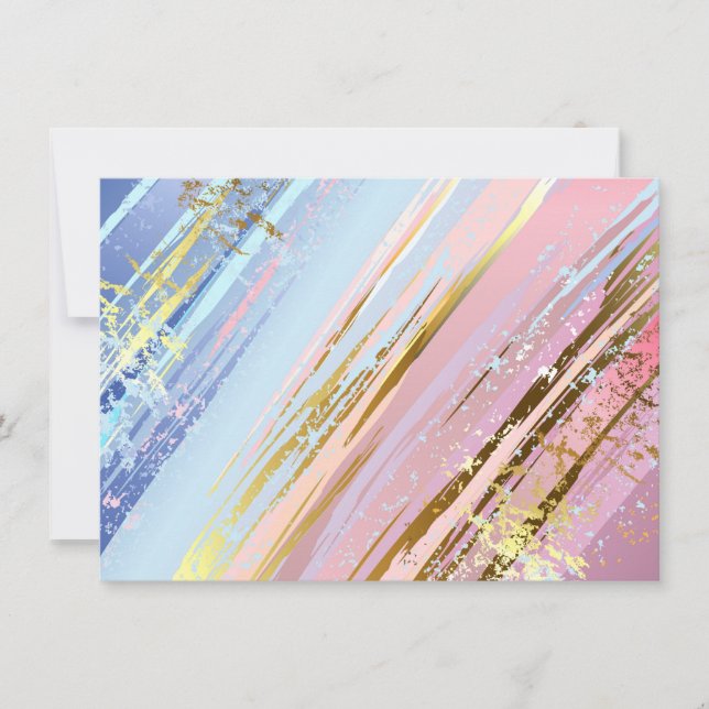 Texturerad Rosa - bakgrund Tack Kort (Framsida)