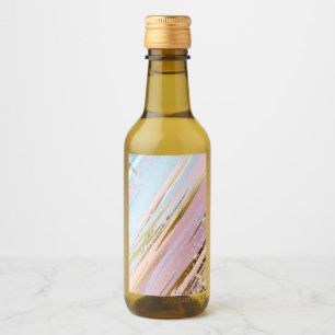 Texturerad Rosa - bakgrund Vinetikett