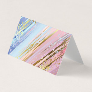 Texturerad Rosa - bakgrund Visitkort