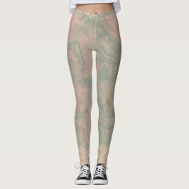 Texturerad vävnad leggings