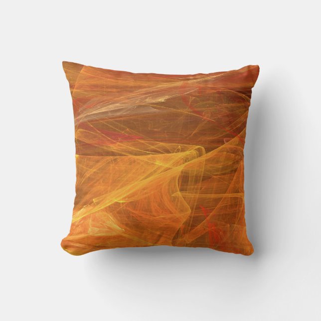 Texturerade orangen för reversiblen kudder den kudde (Framsida)