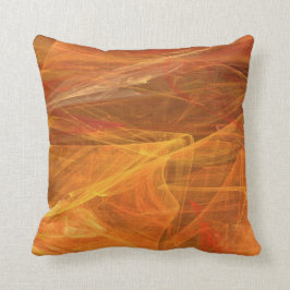 Texturerade orangen för reversiblen kudder den kudde