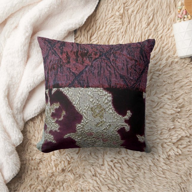 Texturerade Silke Fabric Pillows Kudde (Filt)