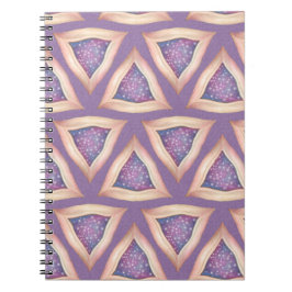 texturerade trianglar anteckningsbok