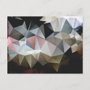 Texturerade trianglar vykort