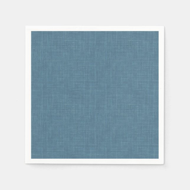 Texturerat örrbenblått. pappersservett (Framsidan)