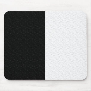 Texturerat Plain Black and White Musmatta