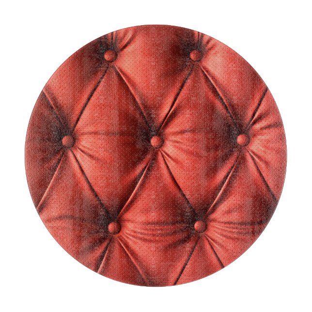 Texturerat rött läder: Detaljerat material på nära (Framsidan)