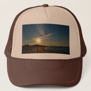 Texturerat Sunset av Shirley Taylor Truckerkeps