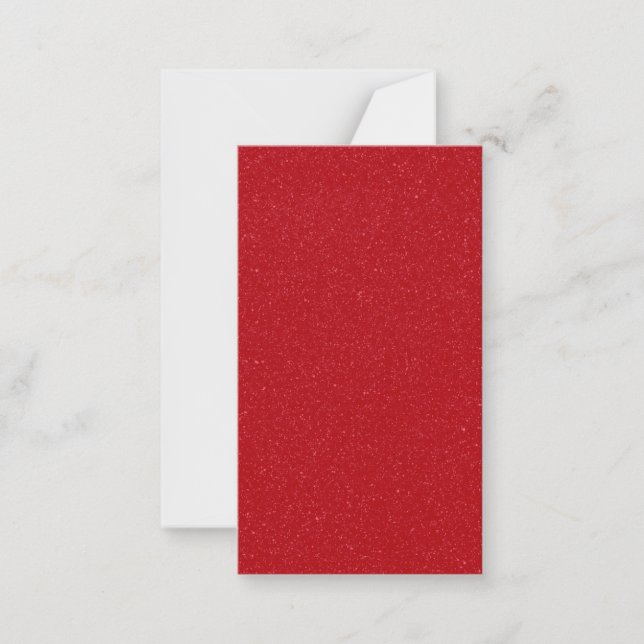 Texturerat Tomato Red Flate Note Card - Anpassade Anteckningskort (Framsida)
