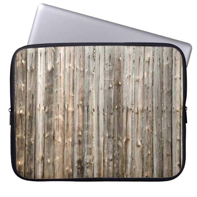Texturhemsdekan för träskivor, insida laptop fodral (Framsidan)