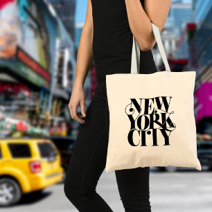 Texturutkast från New York City, Souvenir Tote Bag Tygkasse