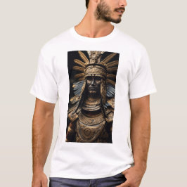 Tezcatlipoca - Aztec God natt och Sorcery T Shirt