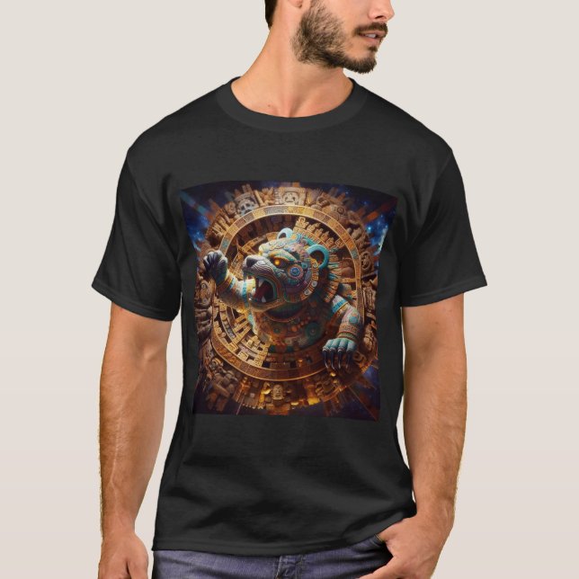 Tezcatlipoca, gud till Underbara björnen T Shirt (Framsida)