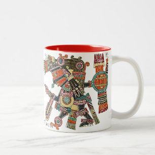 Tezcatlipoca - röka speglar Två-Tonad mugg