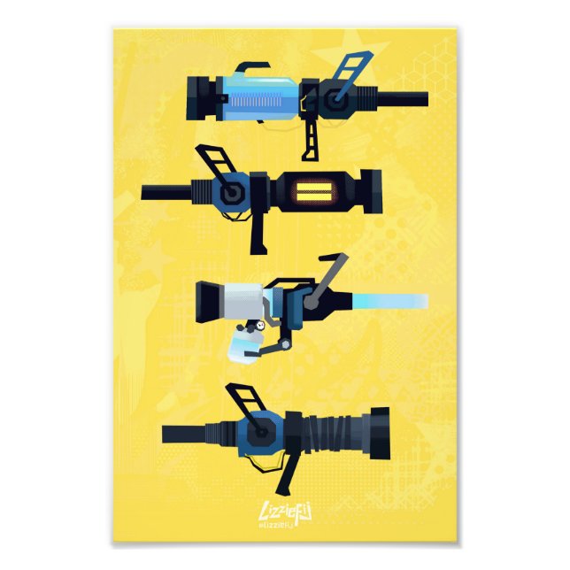 TF2 BLU-medialarsenalutskrift Fototryck (Framsidan)