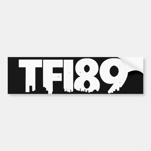 TFI89 bildekal B&W (Framsidan)