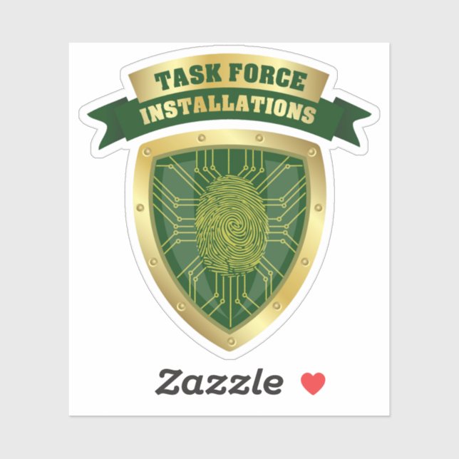 TFI-Anpassningsbar-Klipp vinyletikett Klistermärken (Ark)