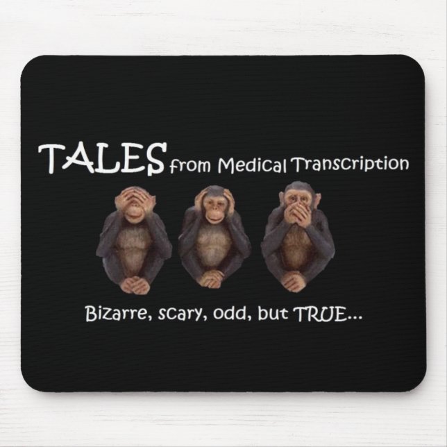 TFMT SVART Mousepad! Musmatta (Framsidan)