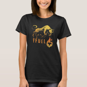 TFUEL värmer upp BULLRUN! Theta Fuel Crypto Bl T Shirt