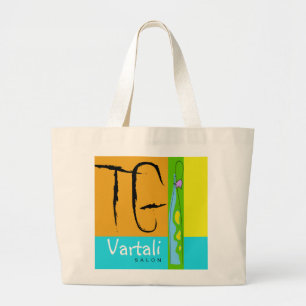 TG-blomma i Vas Vartali-bag Jumbo Tygkasse