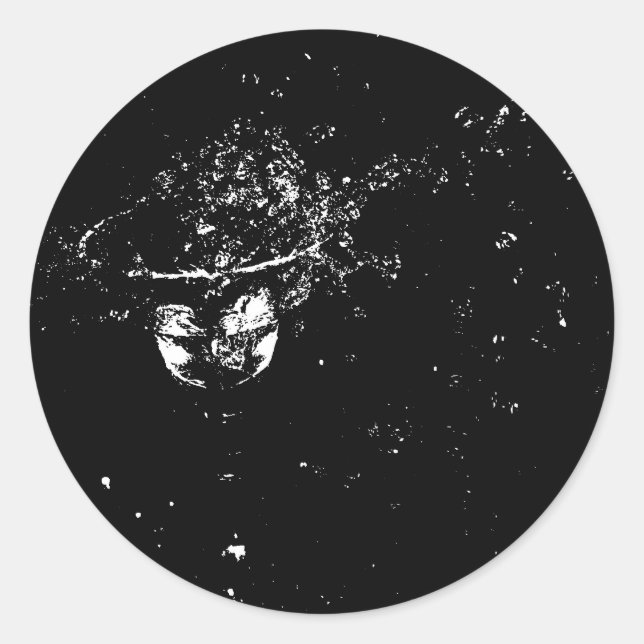 TG-fotosättare Runt Klistermärke (Framsida)