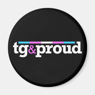 Tg&proud svart magnet