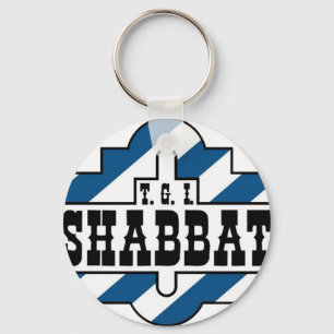 TGI SHABBAT NYCKELRING