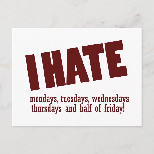 TGIF-design Vykort (Framsida)