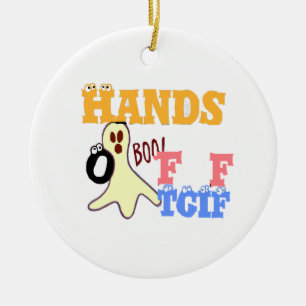 TGIF fredag FÄRG.png Julgransprydnad Keramik