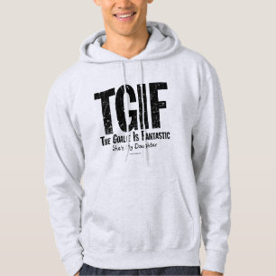 TGIF: Goalie är Fantastisk (Hockey) Hoodie