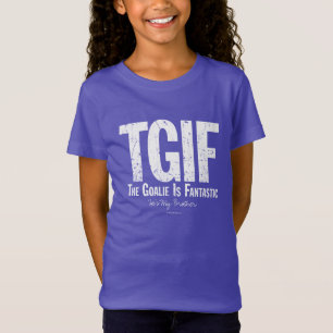 TGIF: Goalie är Fantastiskt (Hockey) T-Shirt