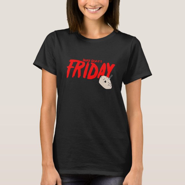 Tgif Gudskelov, det är Fredag T Shirt (Framsida)